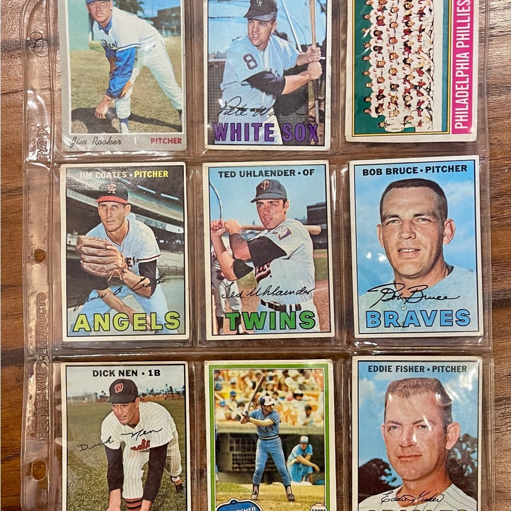 Vintage Baseball Card Collection
